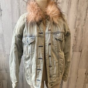 Denim jacket by “American eagle outfitters” size medium